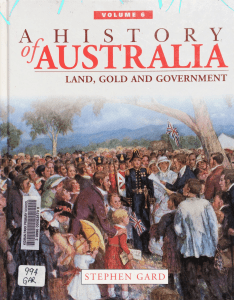 A History of Australia Cover Image