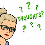 Bitmoji Christy Roe wants to hear your thoughts