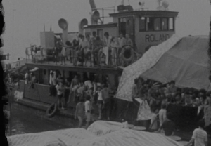 Screenshot of photograph from 'The Boat'
