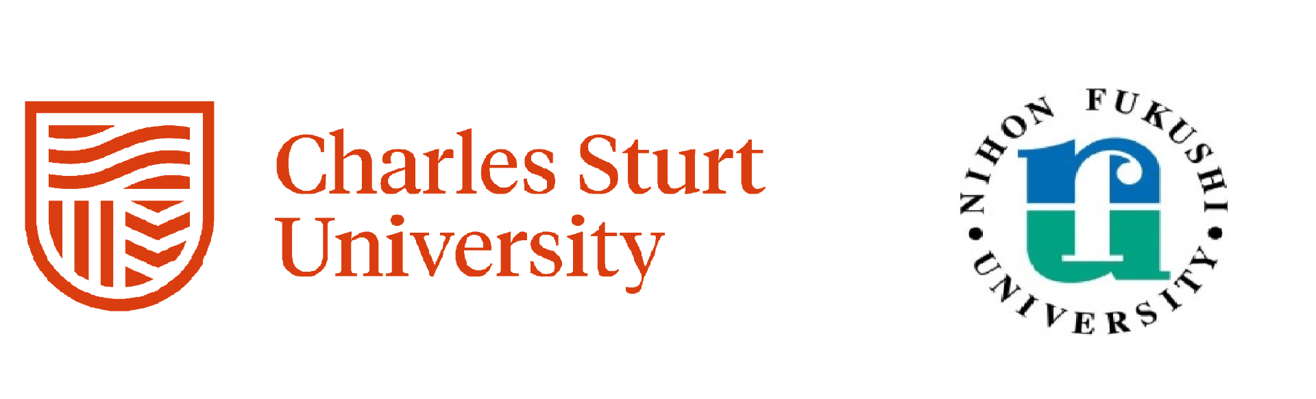 Photos shows two university logos